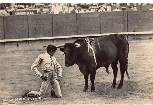L044 Spanien Corrida de toros Stierkampf Echtfoto Postkarte