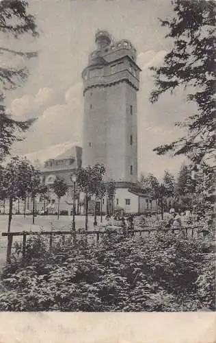 A162 Deutschland 1921 Staatliches Merkur Restaurant W Pittack Tower Postkarte