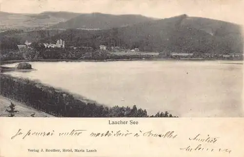 A140 Deutschland 1905 Laacher See Vintage Postkarte