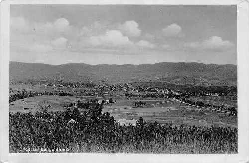 A139 Deutschland Blick auf Langenbruck Vintage Postkarte