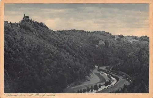 A143 Deutschland Goessweinstein mit Stempfermühle Waldberg Vintage Postkarte