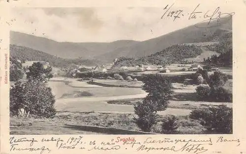 L103 Bulgarien 1907 Svoge alte Postkarte