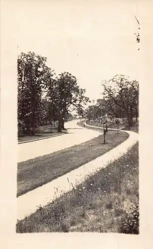 A973 Canada Uplands District Victoria Road RPPC Vintage Postkarte