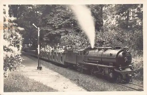 A139 Deutschland 1926 Düsseldorf Große Ausstellung Liliputbahn Dampfzug Postkarte