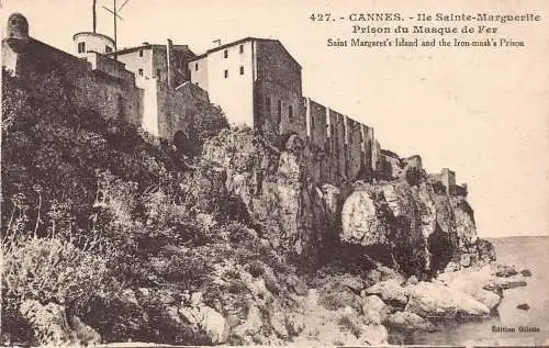 C067 Frankreich Cannes Margareteninsel und das Gefängnis der Eisernen Maske Postkarte