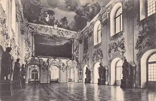 L193 Deutschland Kgl Schloss und Gemaelde Galerie Schleißheim Innen Postkarte