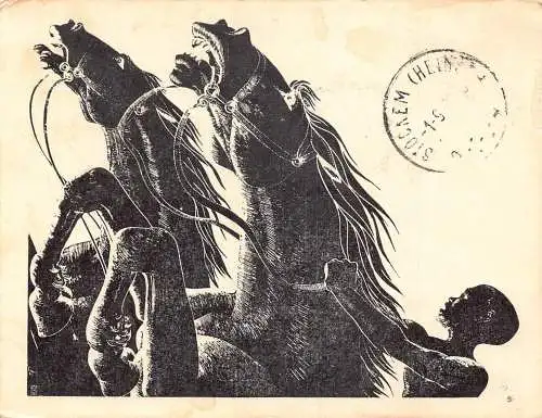 L248 Brasilien Negrinho do Pastoreio Desenho de Nelson Boeira Faedrich Postkarte