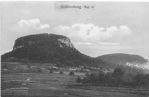 L211 Deutschland Graeblesberg 895m Vintage Postkarte