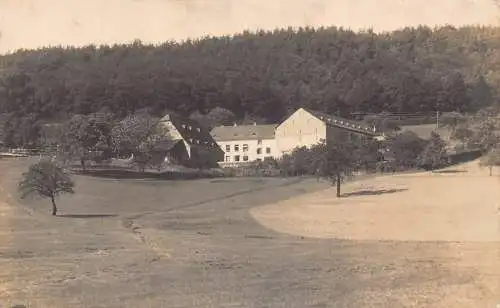 L211 Deutschland 1923 gebührenpflichtig Hetzerath Haus Wald Vintage Postkarte