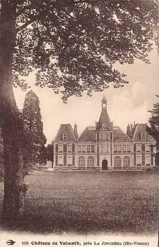 L118 Frankreich Chateau de Valmath pres Schloss La Jonchere Vintage Postkarte