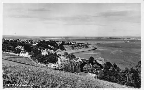 L232 Schottland RPPC Fortrose aus West Vintage Postkarte