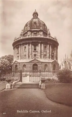 L245 England Radcliffe Kamera Oxford Vintage Postkarte