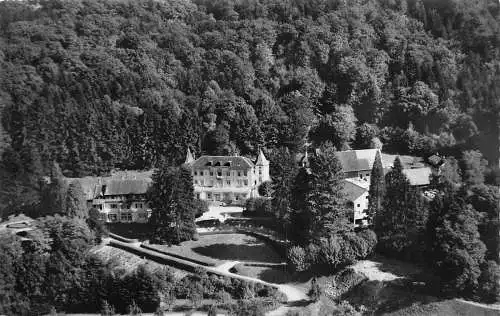 L046 Deutschland 1965 Sanatorium Schloss Hausbaden Schwarzwald RPPC Vintage Postkarte