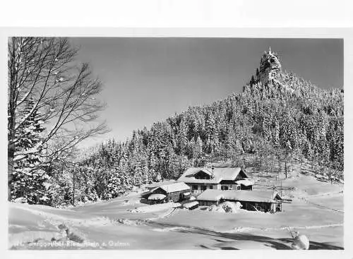 L119 Deutschland Berggasthof Riederstein a Galaun RPPC Vintage Postkarte