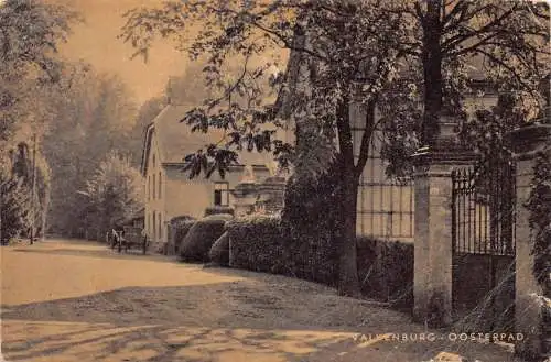 A207 Niederlande Valkenburg Oosterpad Straße Vintage Postkarte