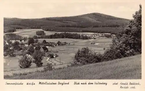 A208 Deutschland Weifa Mittelausitzer Bergland Valtenberg Vintage Postkarte