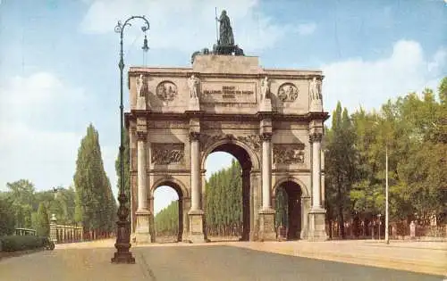 Deutschland München Siegestor Vintage Postkarte