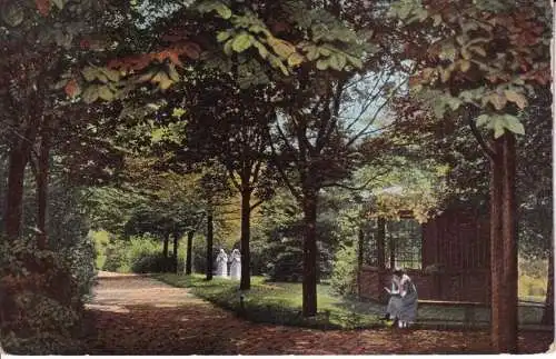 Deutschland 1917 Pensionat Arenberg Kastanienallee alte Postkarte