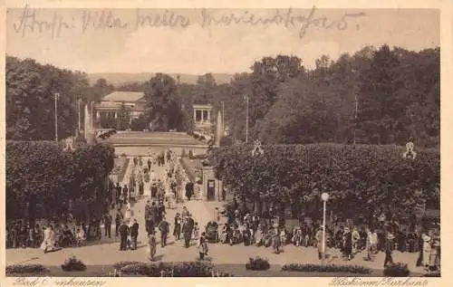 A215 Deutschland 1936 Bad Offenhausen Kurhaus Bäder Vintage Postkarte