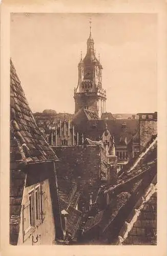 A216 Deutschland Stuttgart Alter Stadtturm Vintage Postkarte