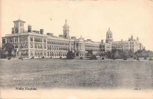 A032 England Netley Hospital Vintage Postkarte