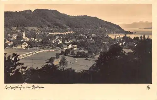 L304 Deutschland Ludwigshafen am Bodensee RPPC Vintage Postkarte