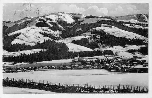 A239 Österreich 1936 Kirchberg mit Ehrenbachhöhe Vintage Postkarte