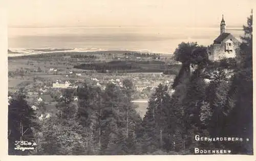 L167 Deutschland Gebhardsberg Bodensee Vintage Postkarte