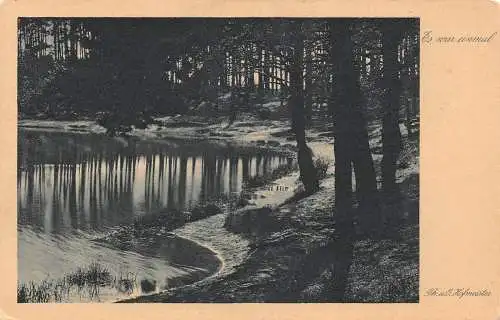 L318 Deutschland Es Mar Einmal Mondschein Th u O Hofmeister Waldsee Postkarte
