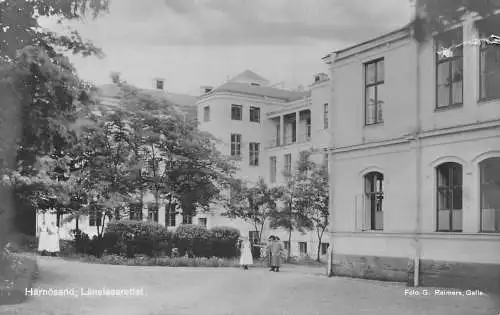 Schweden 1928 Harnosand Lanslasarett Kinderabtei Vintage Postkarte