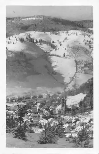 L340 Deutschland 1939 Todtnau Schwarzwald Resort Schneeberg Vintage Postkarte