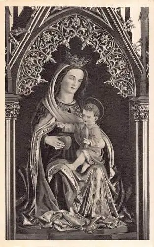 L195 Deutschland Gnadenbild Unserer Lieben Frau Nieder-Scheyern Vintage Postkarte