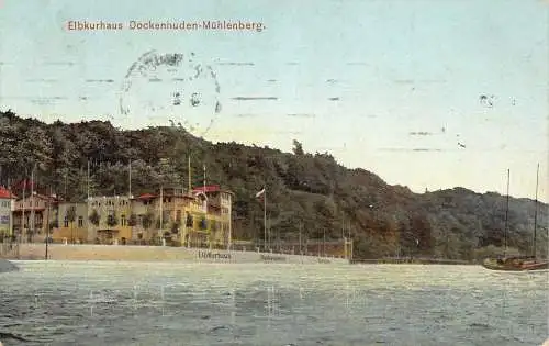 L015 Deutschland 1920 Elkurhaus Dockennuden Mühlenberg Vintage Postkarte