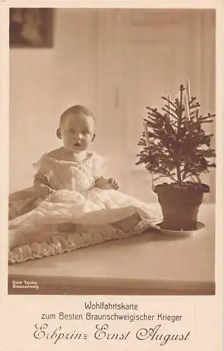 L077 Postkarte Deutsches Königtum Prinz Ernst August Braunschweig