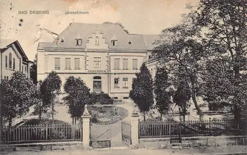 A130 Deutschland 1910 Bad Driburg Josephinum Vintage Postkarte