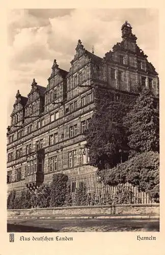 Deutschland Aus Deutschen Landen Hameln Schloss Haemelschenburg Postkarte