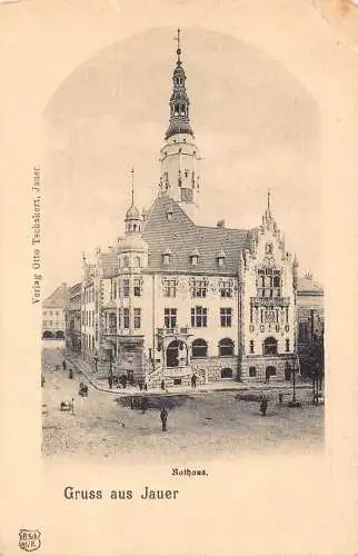 Polen Gruss aus Jauer Jawor Vintage Postkarte