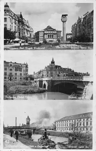 L109 Rumänien 1939 Timisoara Temesvar Echtfoto Vintage Postkarte
