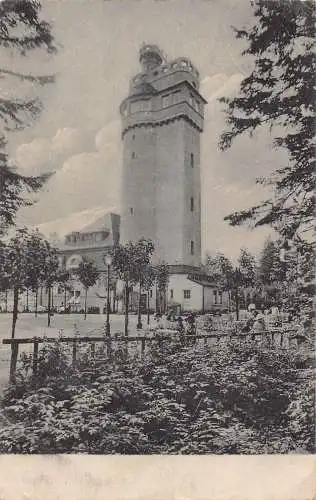 A162 Deutschland 1921 Staatliches Merkur Restaurant W Pittack Tower Postkarte
