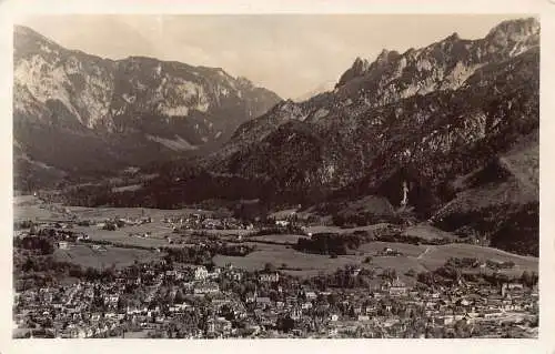 L156 Deutschland REICHENHALL Panorama, Berg Vintage Postkarte