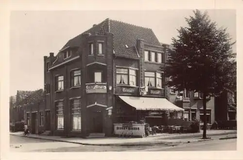 A133 Niederlande Hotel Cafe Restaurant Paes Prins Mauritslaan RPPC Postkarte