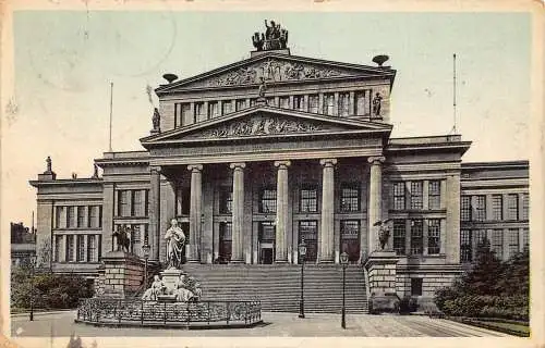 Deutschland Berlin 1911 Schauspielhaus Haus Vintage Postkarte