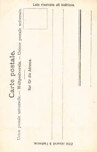 Schweiz Alt-Basel Oberer Leonhardsstapfelberg Vintage Postkarte
