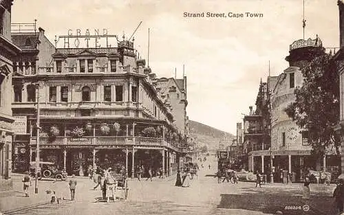 Südafrika Strand Street Kapstadt Grand Hotel Lennon limitierte Postkarte