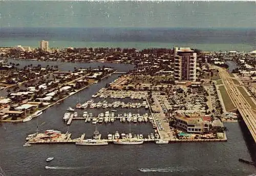 A989 US Pier 66 Hotel and Marina Fort Lauderdale Luxury Resort Florida Postkarte