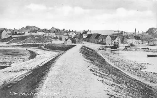 B005 England Blakeney aus East Bank Vintage Postkarte