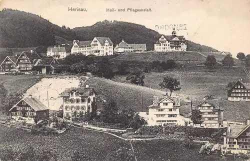Schweiz 1911 Herisau Heil und Pfiegeanstalt alte Postkarte