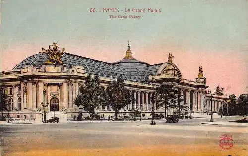 C091 Frankreich Paris Le Grand Palais 1939 Vintage Postkarte