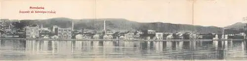 Griechenland Thessaloniki Souvenir de Salonique Panorama Typ Postkarte
