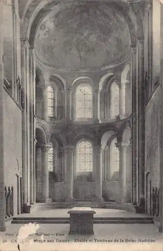 C088 Frankreich Caen Abbaye aux Dames Vintage Postkarte